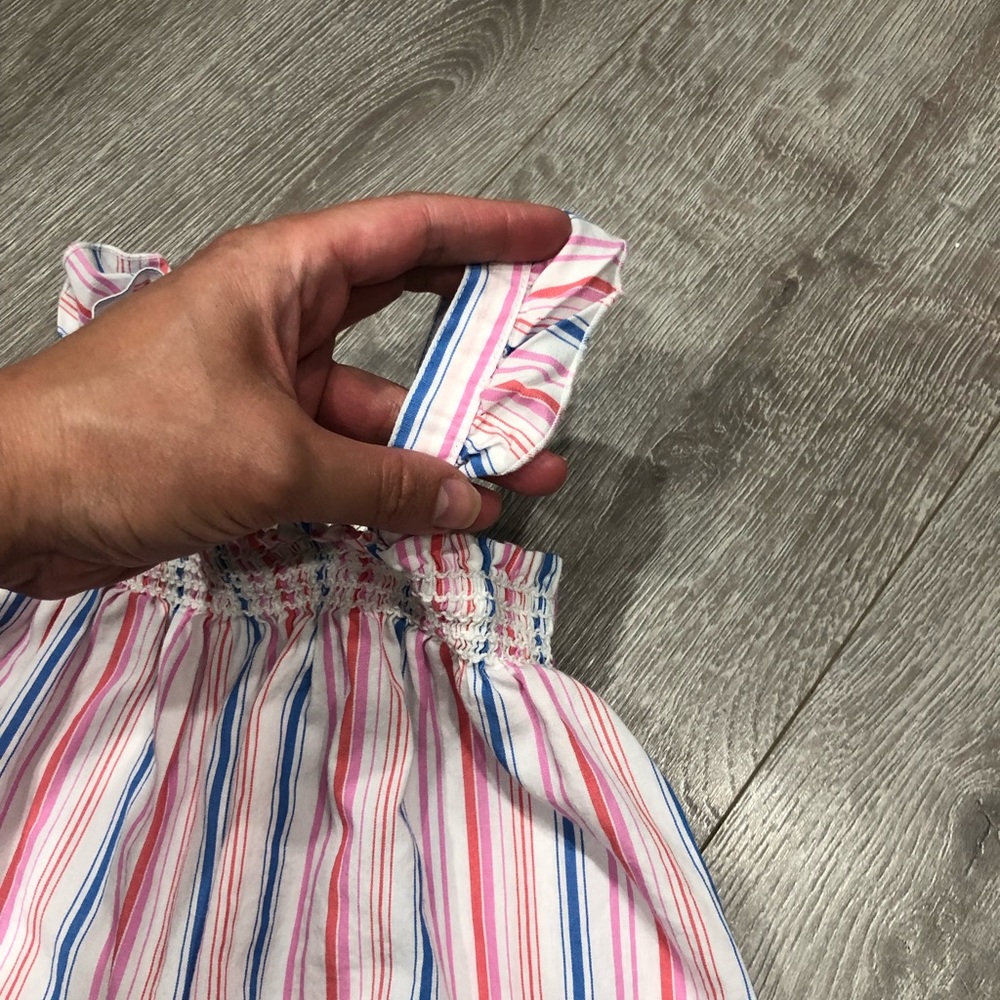 Baby gap striped smocked tank - Picture 3 of 5